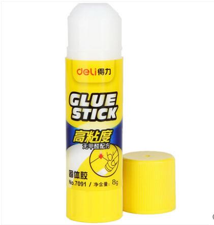 得力7091强粘性 PVP固体胶/固体胶胶棒 办公用品