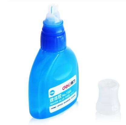 得力（deli） 7304 液体胶 胶水 50ml 粘性好 带刷头